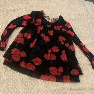 matilda jane black flower dress